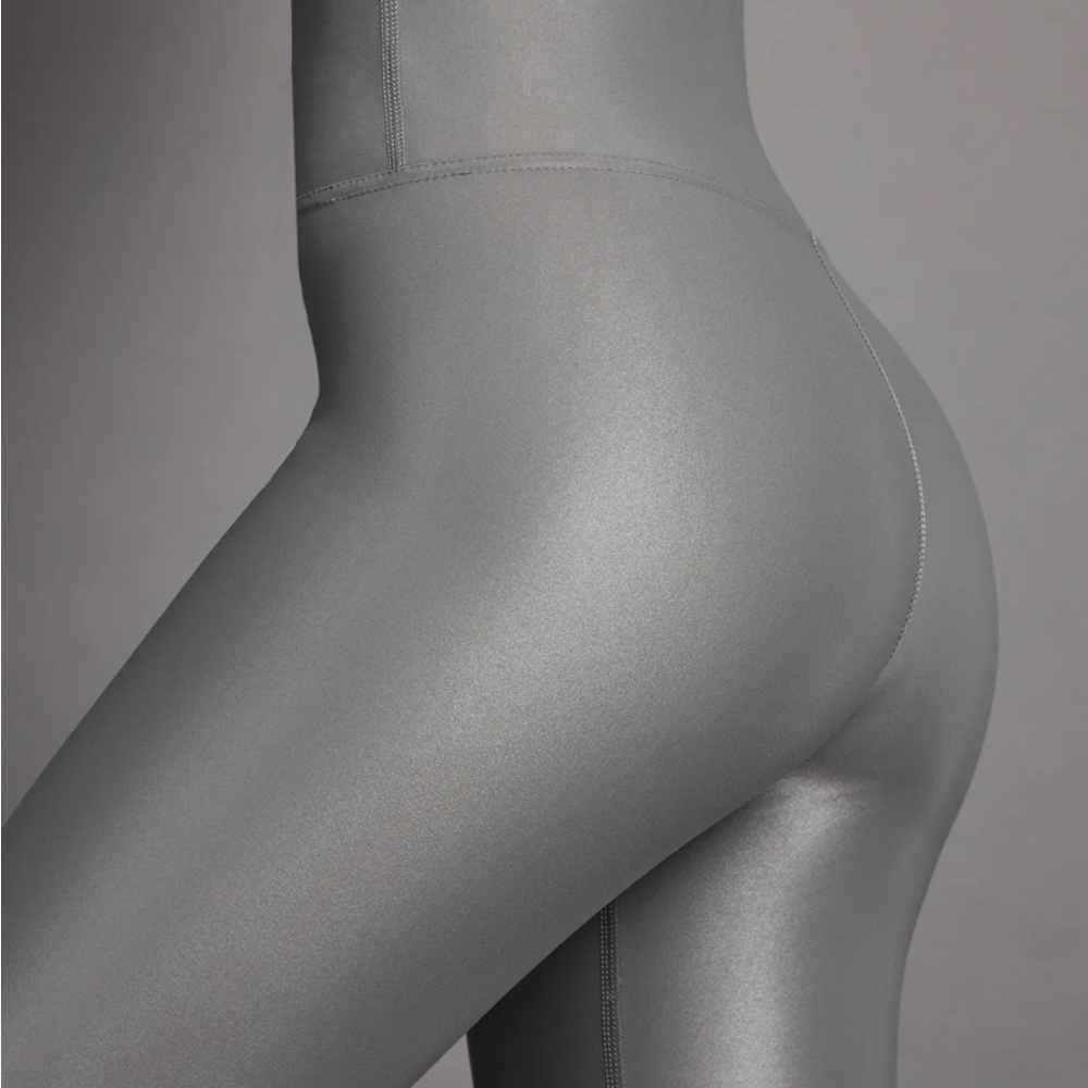 Steel Gray Carbon38 Takara Shine Leggings Extra Small  New Without Tags - Picture 3 of 16